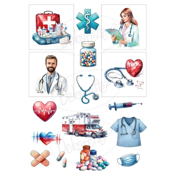 Topper sheet A4: Medical